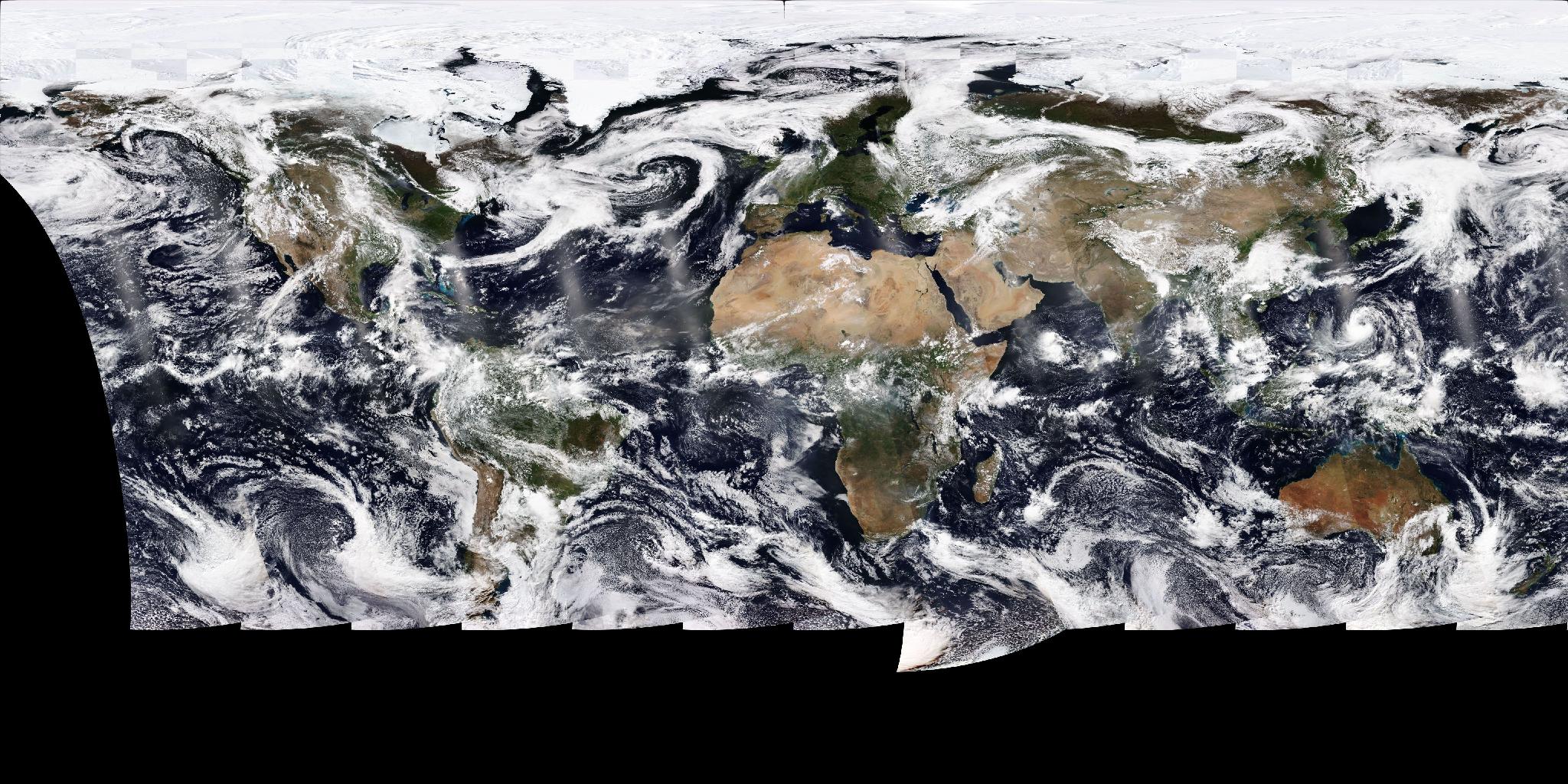 Global VIIRS True Color 2026-05-29