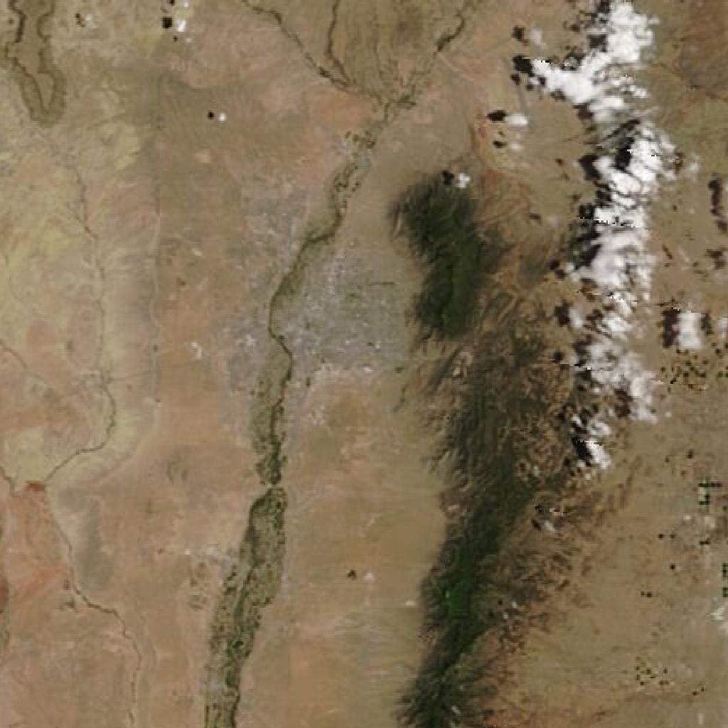 MODIS Terra True Color